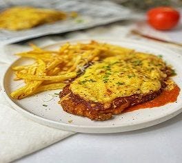 MILANESAS A LA NAPOLITANA