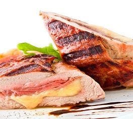 PECHUGA DE POLLO RELLENA DE JAMÓN Y QUESO