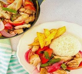 POLLO SALTADO