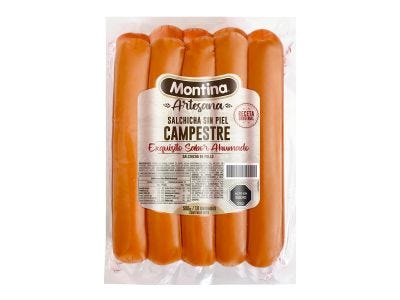 Salchicha Artesana Campestre 500gr, 7 Unidades