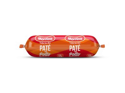 Pate sabor Pollo 125gr, 8 Unidades