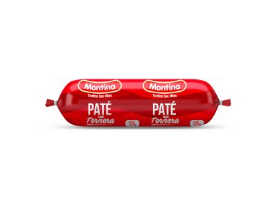Pate sabor Ternera 125Gr, 8 Unidades