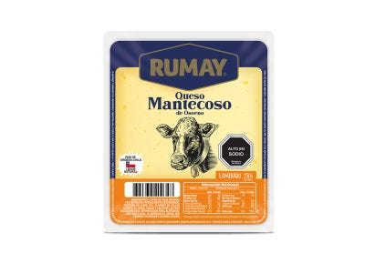 Queso laminado mantecoso 250gr 8 unidades.