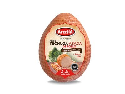 Pechuga de Pollo Asada 2,2 Kg