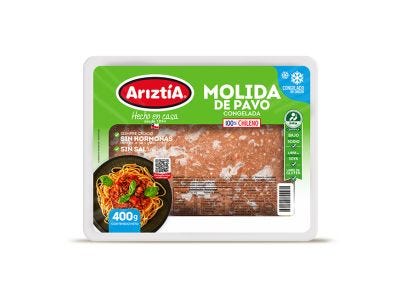 Bandejas Molida de Pavo 400 Grs